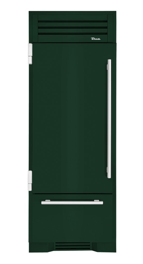 Refrigerator with Bottom Freezer, Left Hinged, Emerald, Chrome Hardware TR30RBFLSSA086H02