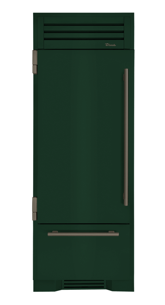 Refrigerator with Bottom Freezer, Left Hinged, Emerald, Pewter Hardware TR30RBFLSSA086H05