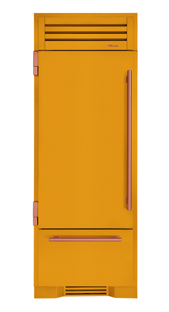Refrigerator with Bottom Freezer, Left Hinged, Saffron, Copper Hardware TR30RBFLSSA103H03