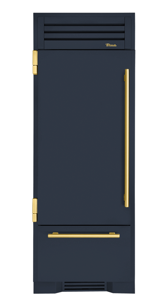 Refrigerator with Bottom Freezer, Left Hinged, Juniper, Brass Hardware TR30RBFLSSA104H01