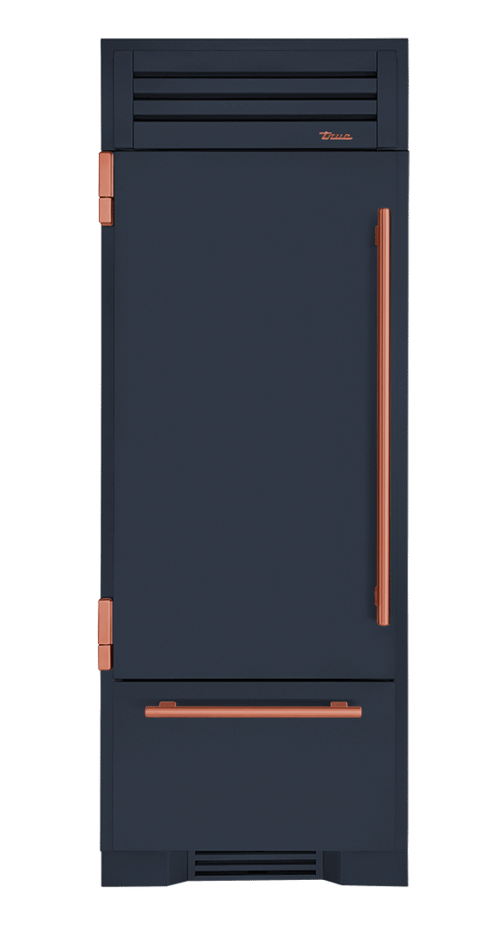 Refrigerator with Bottom Freezer, Left Hinged, Juniper, Copper Hardware TR30RBFLSSA104H03
