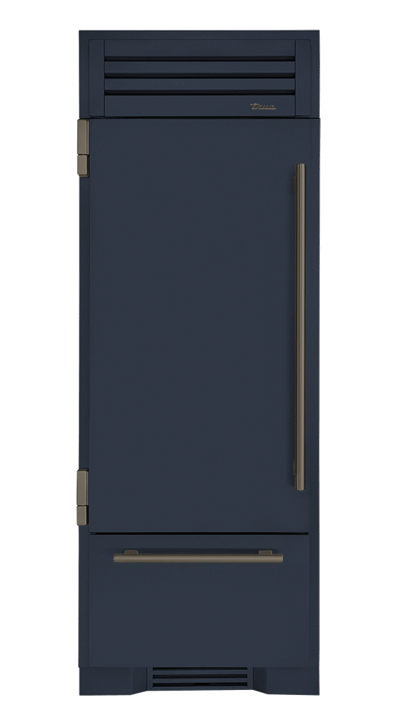 Refrigerator with Bottom Freezer, Left Hinged, Juniper, Pewter Hardware TR30RBFLSSA104H05
