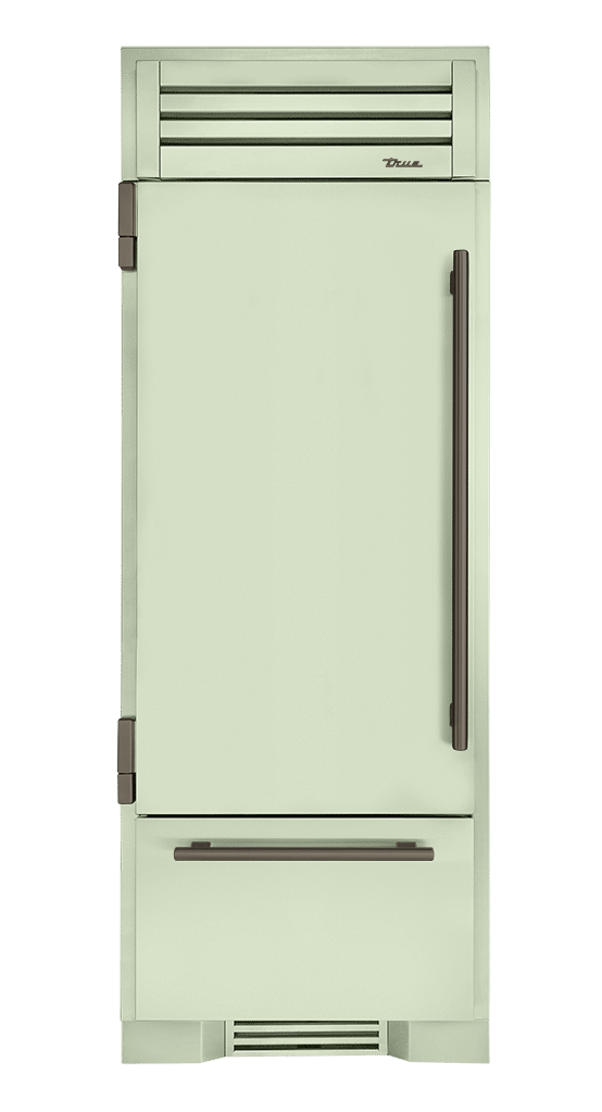 Refrigerator with Bottom Freezer, Left Hinged, Sage, Pewter Hardware TR30RBFLSSA129H05
