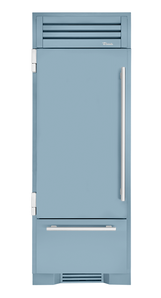 Refrigerator with Bottom Freezer, Left Hinged, Bluestone, Chrome Hardware TR30RBFLSSA152H02