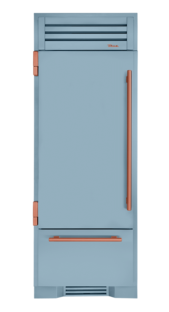 Refrigerator with Bottom Freezer, Left Hinged, Bluestone, Copper Hardware TR30RBFLSSA152H03