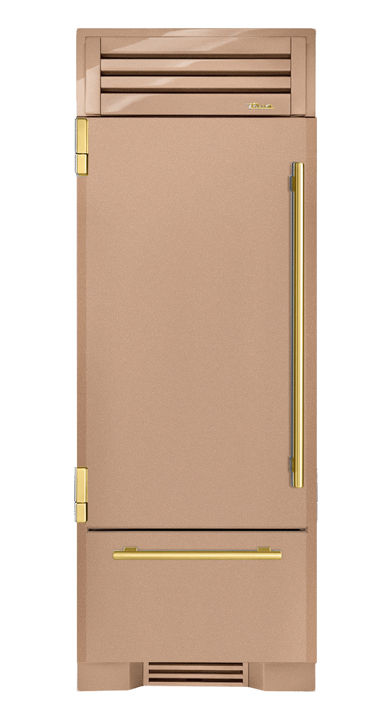 Refrigerator with Bottom Freezer, Left Hinged, Champagne, Brass Hardware TR30RBFLSSA179H01