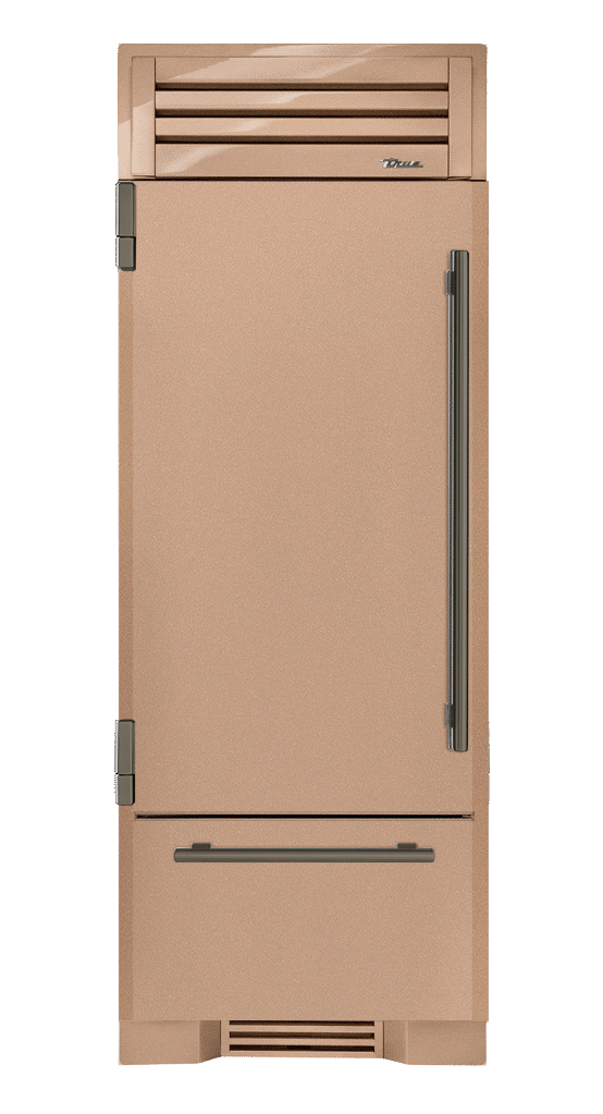 Refrigerator with Bottom Freezer, Left Hinged, Champagne, Pewter Hardware TR30RBFLSSA179H05