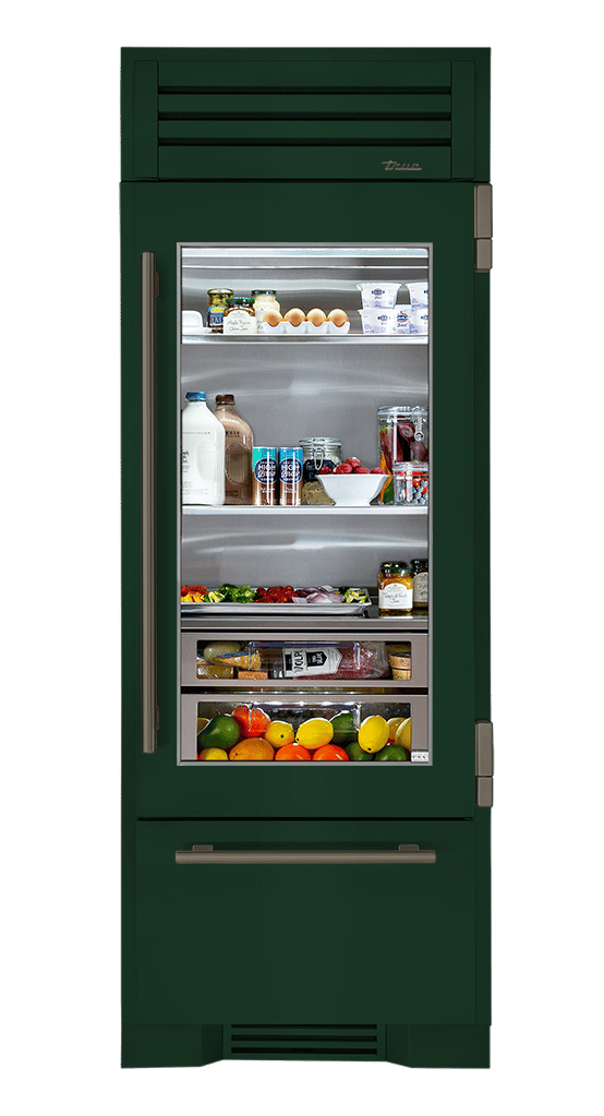 Refrigerator with Bottom Freezer, Right Hinged, Emerald, Pewter Hardware TR30RBFRSGA086H05