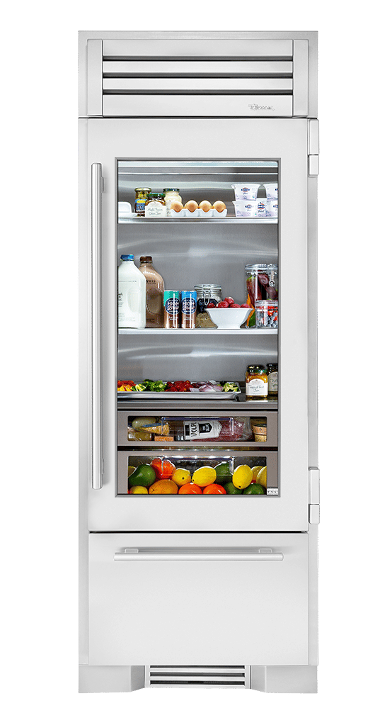 Refrigerator with Bottom Freezer, Right Hinged, Color Match, Chrome Hardware TR30RBFRSGAXXXH02