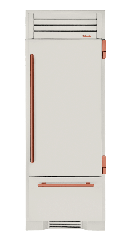 Refrigerator with Bottom Freezer, Right Hinged, Antique White, Copper Hardware TR30RBFRSSA050H03
