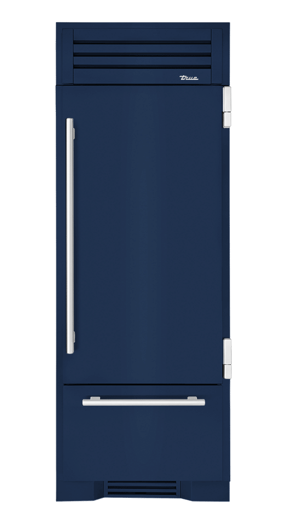 Refrigerator with Bottom Freezer, Right Hinged, Cobalt, Chrome Hardware TR30RBFRSSA078H02