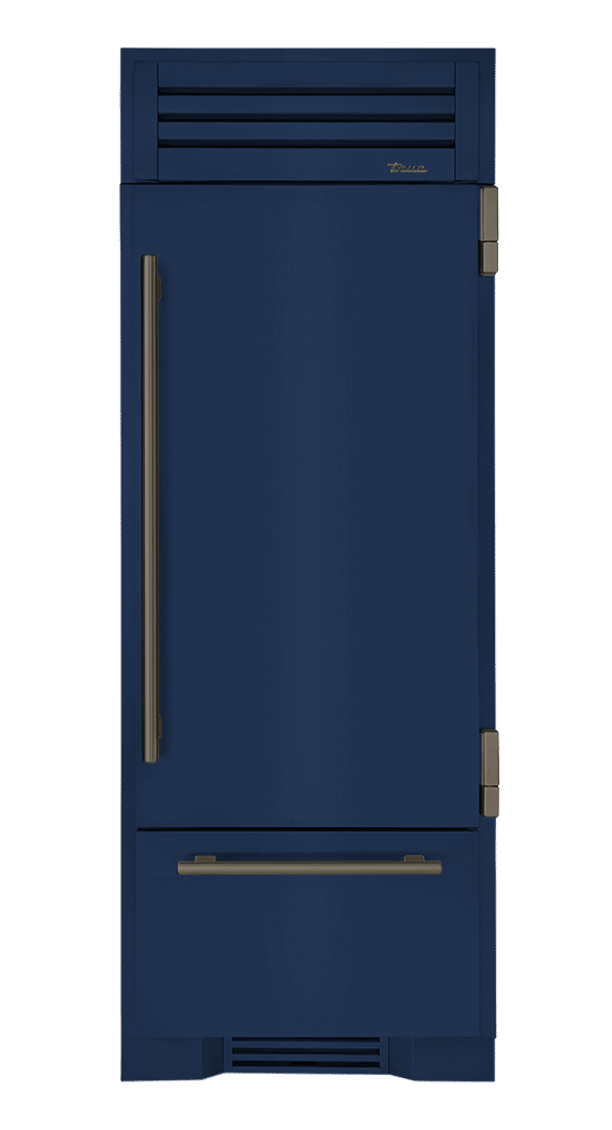 Refrigerator with Bottom Freezer, Right Hinged, Cobalt, Pewter Hardware TR30RBFRSSA078H05