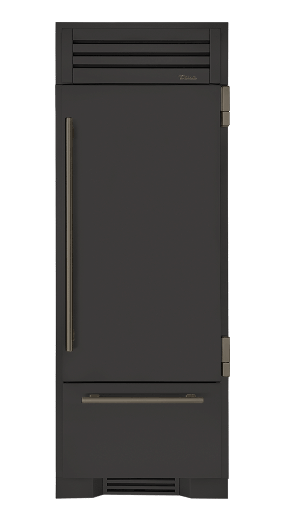 Refrigerator with Bottom Freezer, Right Hinged, Ultra Matte Black, Pewter Hardware TR30RBFRSSA085H05