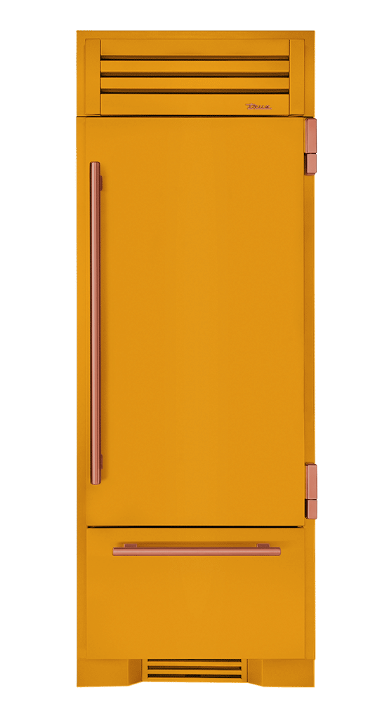 Refrigerator with Bottom Freezer, Right Hinged, Saffron, Copper Hardware TR30RBFRSSA103H03