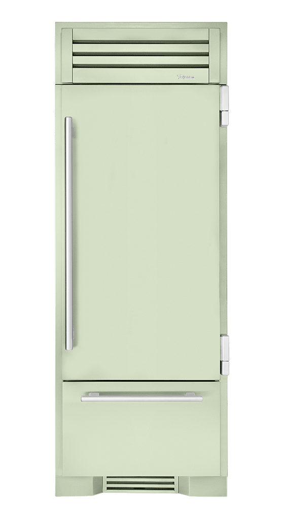 Refrigerator with Bottom Freezer, Right Hinged, Sage, Chrome Hardware TR30RBFRSSA129H02