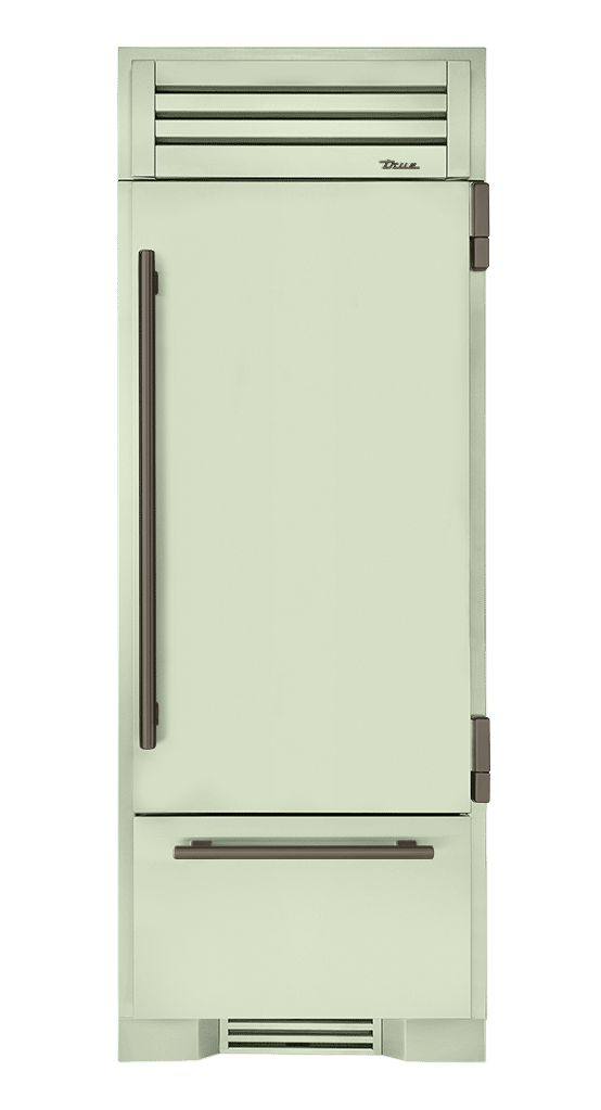 Refrigerator with Bottom Freezer, Right Hinged, Sage, Pewter Hardware TR30RBFRSSA129H05