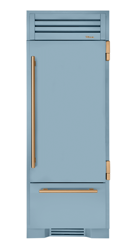 Refrigerator with Bottom Freezer, Right Hinged, Bluestone, Gold Hardware TR30RBFRSSA152H08