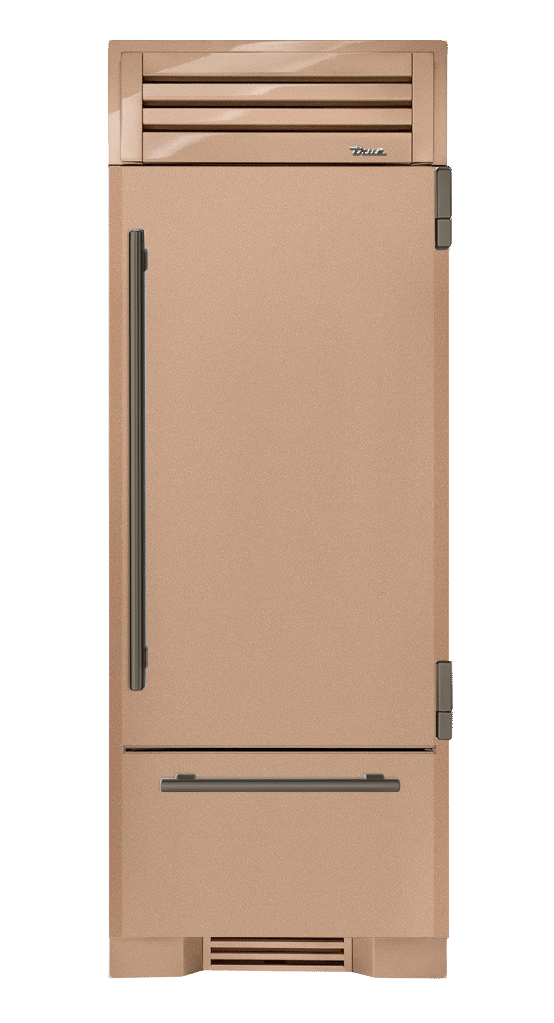Refrigerator with Bottom Freezer, Right Hinged, Champagne, Pewter Hardware TR30RBFRSSA179H05