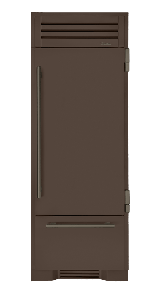 Refrigerator with Bottom Freezer, Right Hinged, Espresso, Pewter Hardware TR30RBFRSSA305H05