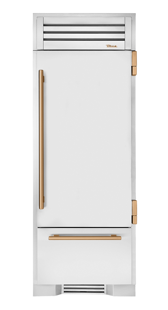 Refrigerator with Bottom Freezer, Right Hinged, Gold Hardware TR30RBFRSSAH08