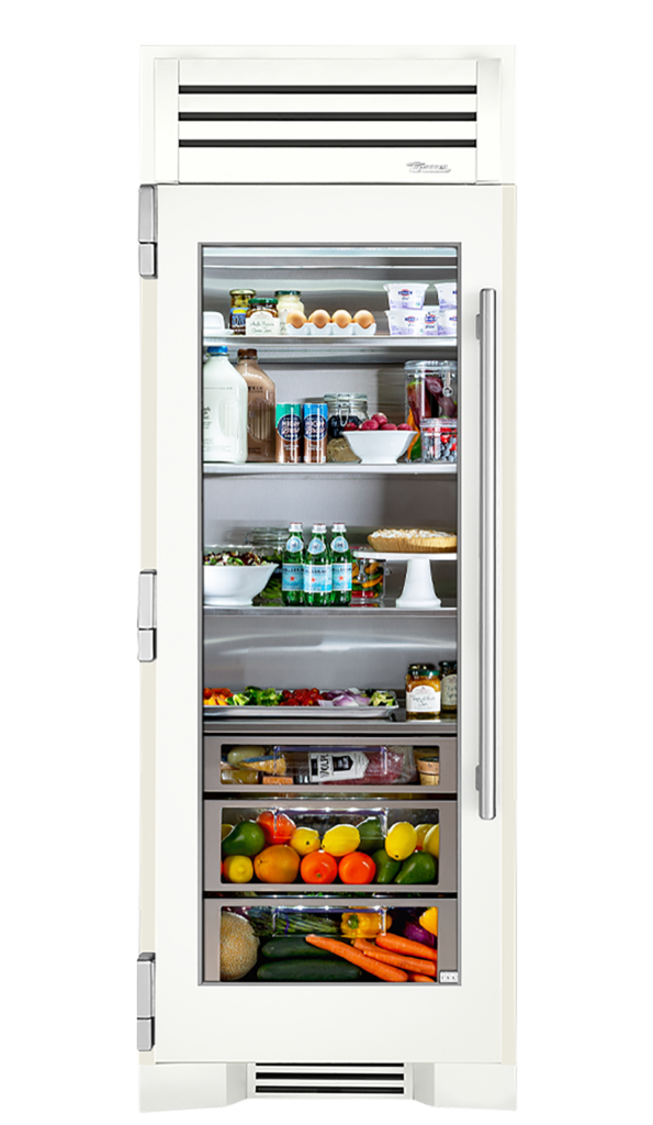 Refrigerator Column, Left Hinged, Matte White TR30REFLSGC030H04