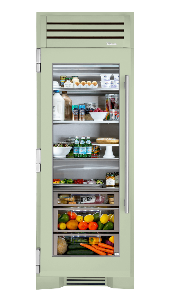 Refrigerator Column, Left Hinged, Sage TR30REFLSGC129H04