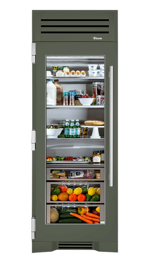 Refrigerator Column, Left Hinged, Olive TR30REFLSGC238H04