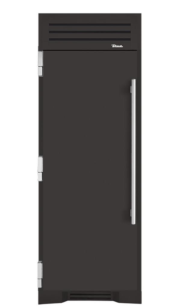 Refrigerator Column, Left Hinged, Ultra Matte Black TR30REFLSSC085H04