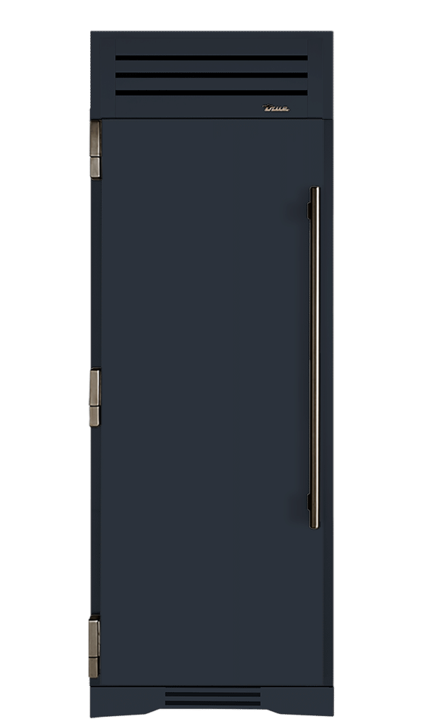 Refrigerator Column, Left Hinged, Juniper, Pewter Hardware TR30REFLSSC104H05