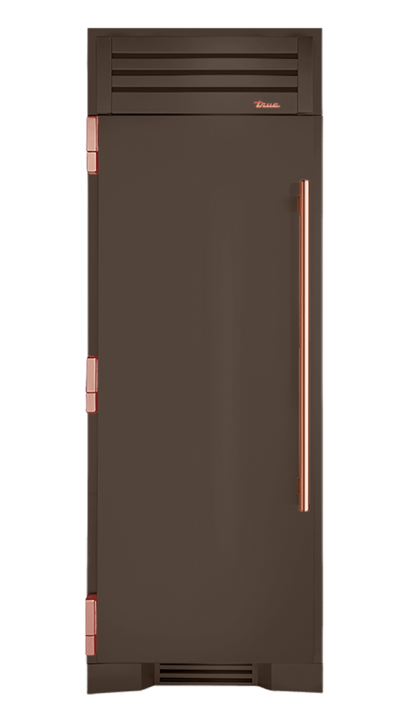 Refrigerator Column, Left Hinged, Espresso, Copper Hardware TR30REFLSSC305H03