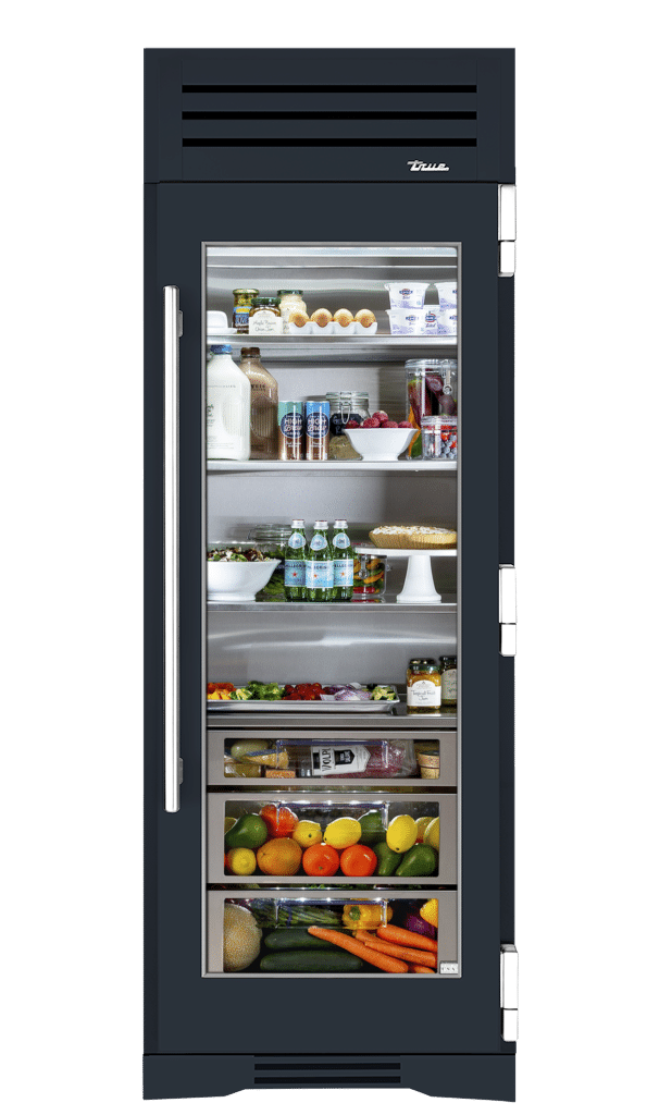 Refrigerator Column, Right Hinged, Juniper, Chrome Hardware TR30REFRSGC104H02