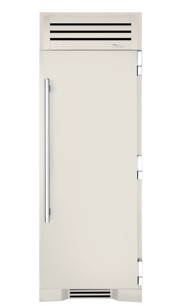 Refrigerator Column, Right Hinged, Antique White, Chrome Hardware TR30REFRSSC050H02