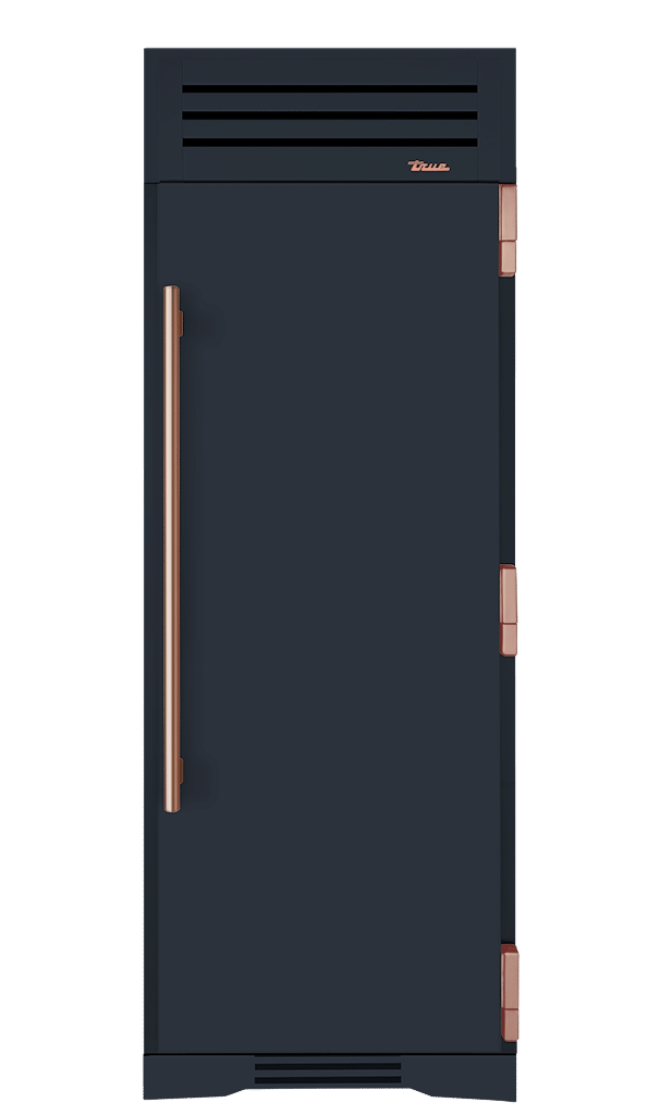 Refrigerator Column, Right Hinged, Juniper, Copper Hardware TR30REFRSSC104H03