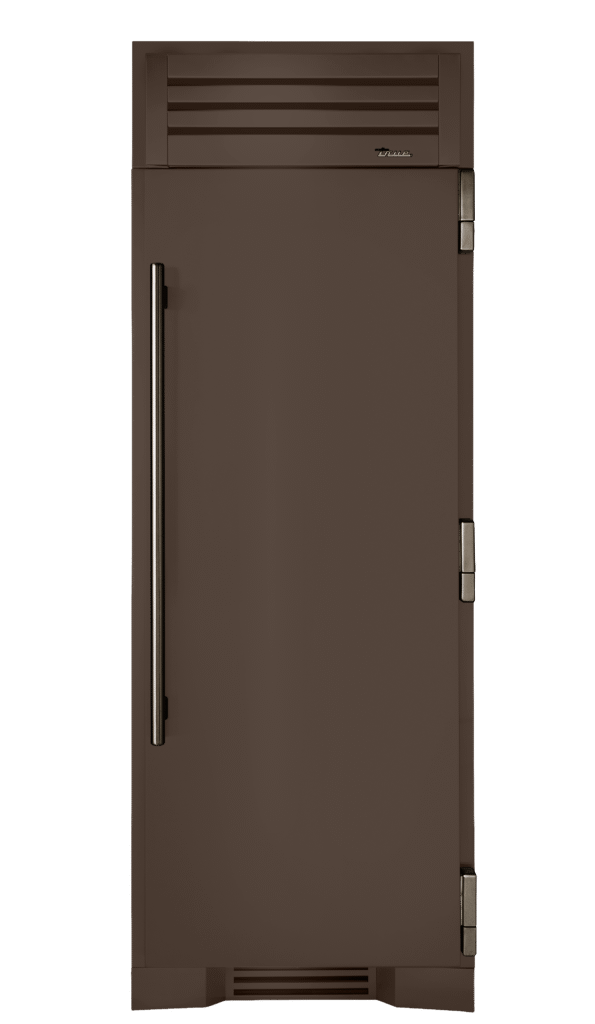 Refrigerator Column, Right Hinged, Espresso, Pewter Hardware TR30REFRSSC305H05