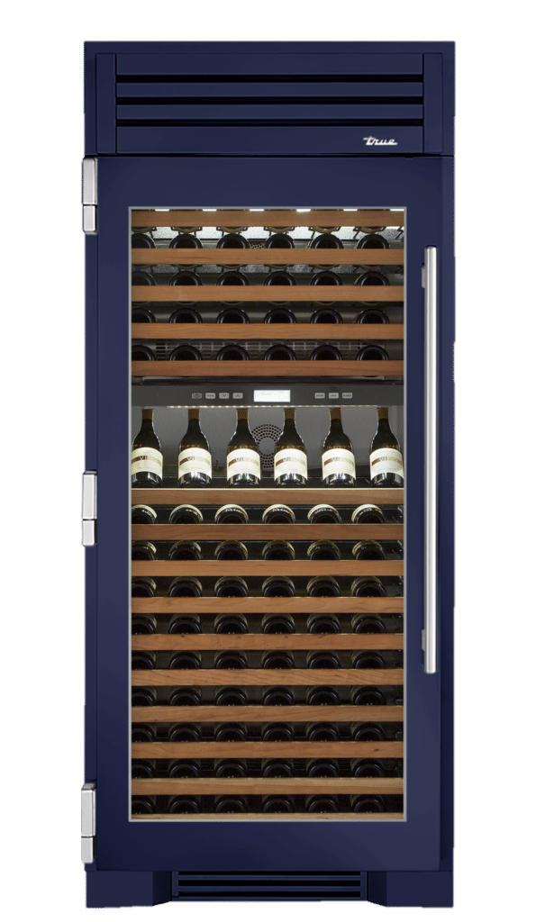 Wine Column, Left Hinged, Cobalt TR36DZWLSGC078H04