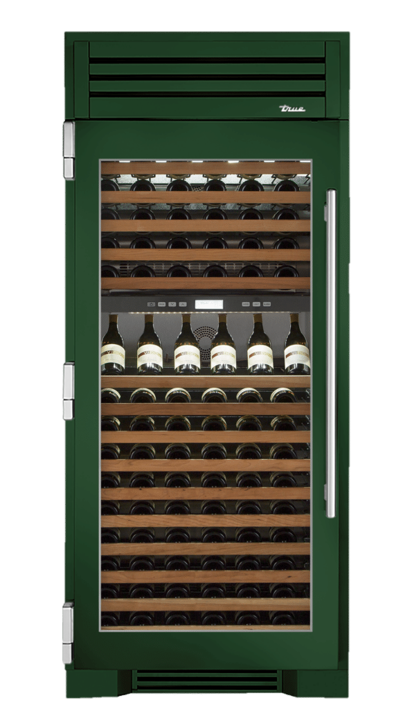 Wine Column, Left Hinged, Emerald TR36DZWLSGC086H04
