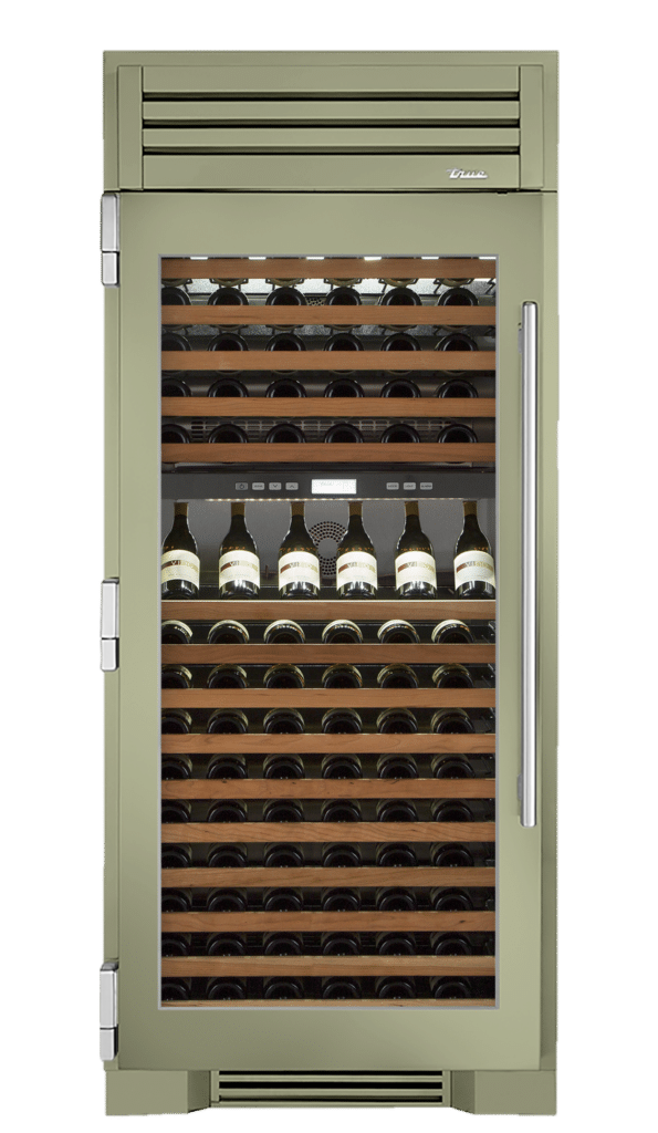 Wine Column, Left Hinged, Sage TR36DZWLSGC129H04