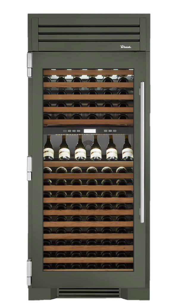 Wine Column, Left Hinged, Olive TR36DZWLSGC238H04