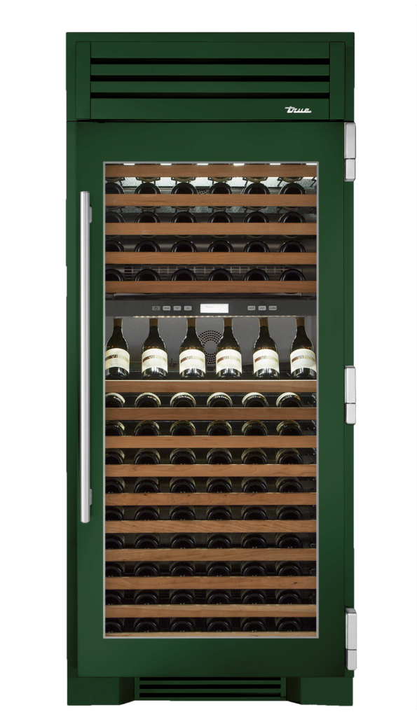 Wine Column, Right Hinged, Emerald TR36DZWRSGC086H04