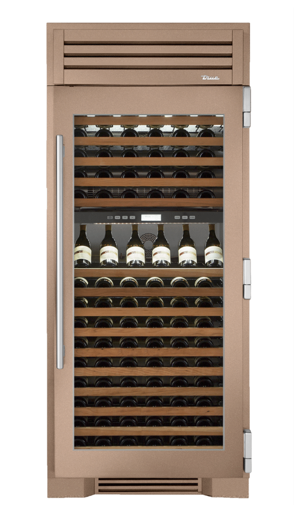 Wine Column, Right Hinged, Champagne TR36DZWRSGC179H04