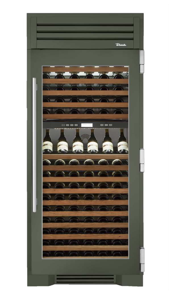 Wine Column, Right Hinged, Olive TR36DZWRSGC238H04