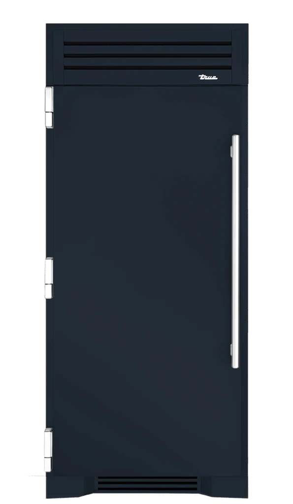 Freezer Column, Left Hinged, Juniper, Chrome Hardware TR36FRZLSSIMC104H02