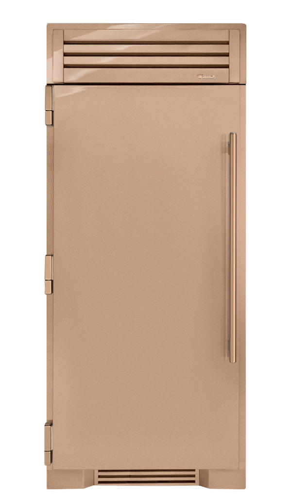Freezer Column, Left Hinged, Champagne, Gold Hardware TR36FRZLSSIMC179H08