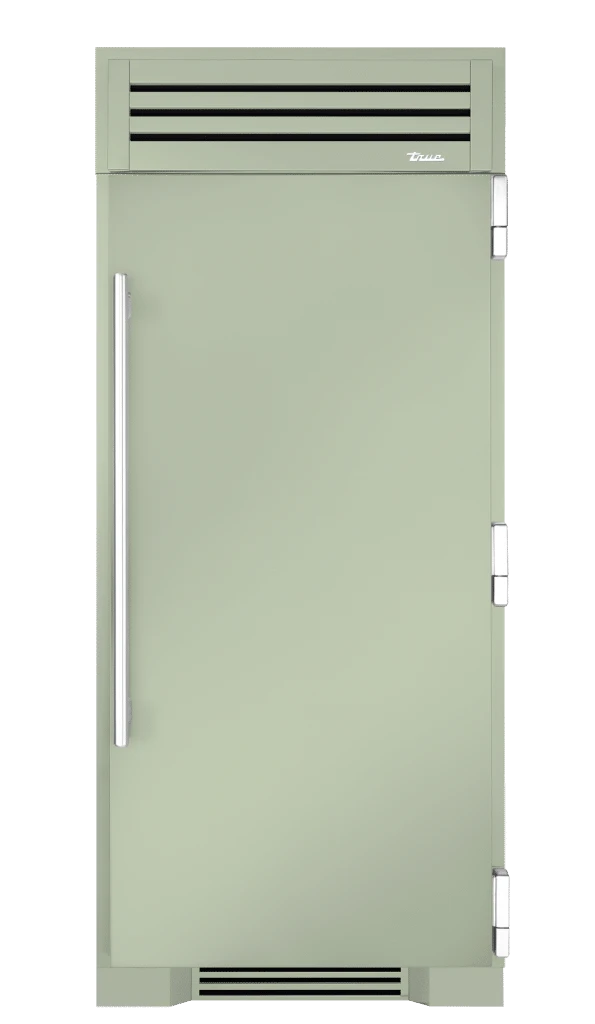 Freezer Column, Right Hinged, Sage, Chrome Hardware TR36FRZRSSC129H02