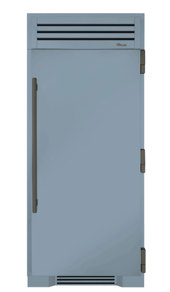 Freezer Column, Right Hinged, Bluestone, Pewter Hardware TR36FRZRSSC152H05