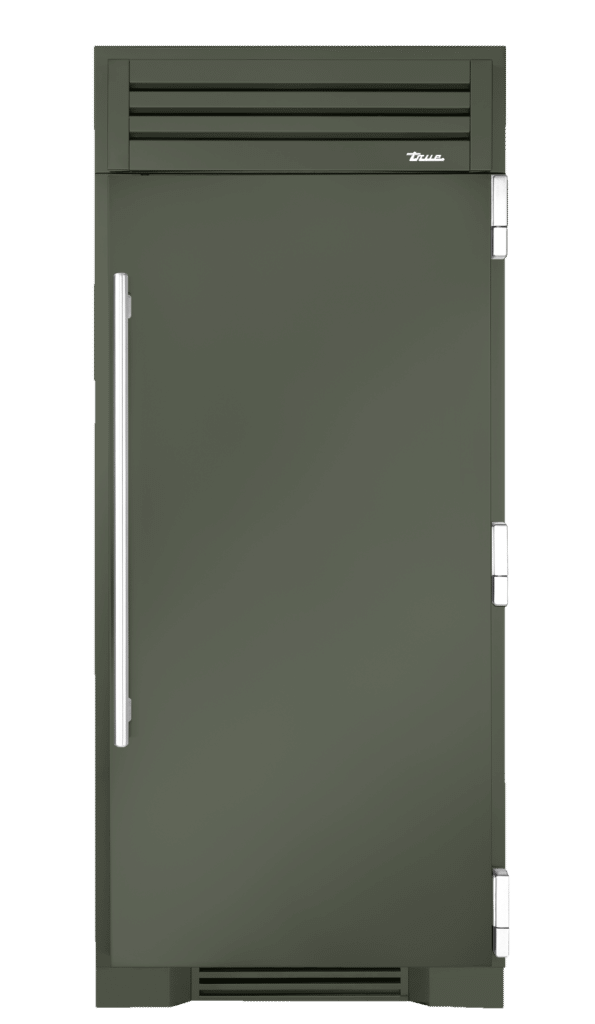Freezer Column, Right Hinged, Olive, Chrome Hardware TR36FRZRSSC238H02
