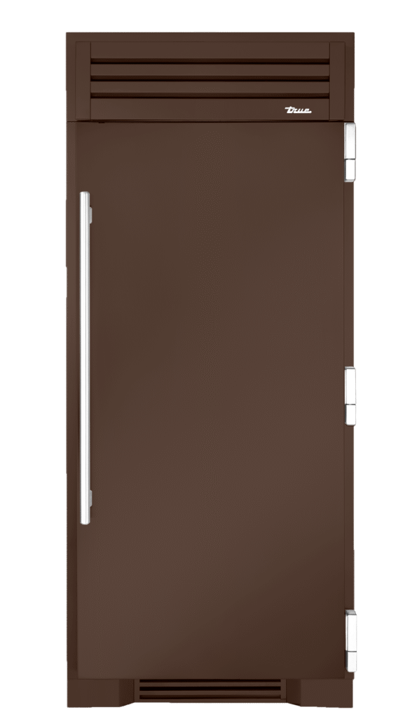 Freezer Column, Right Hinged, Espresso, Chrome Hardware TR36FRZRSSC305H02