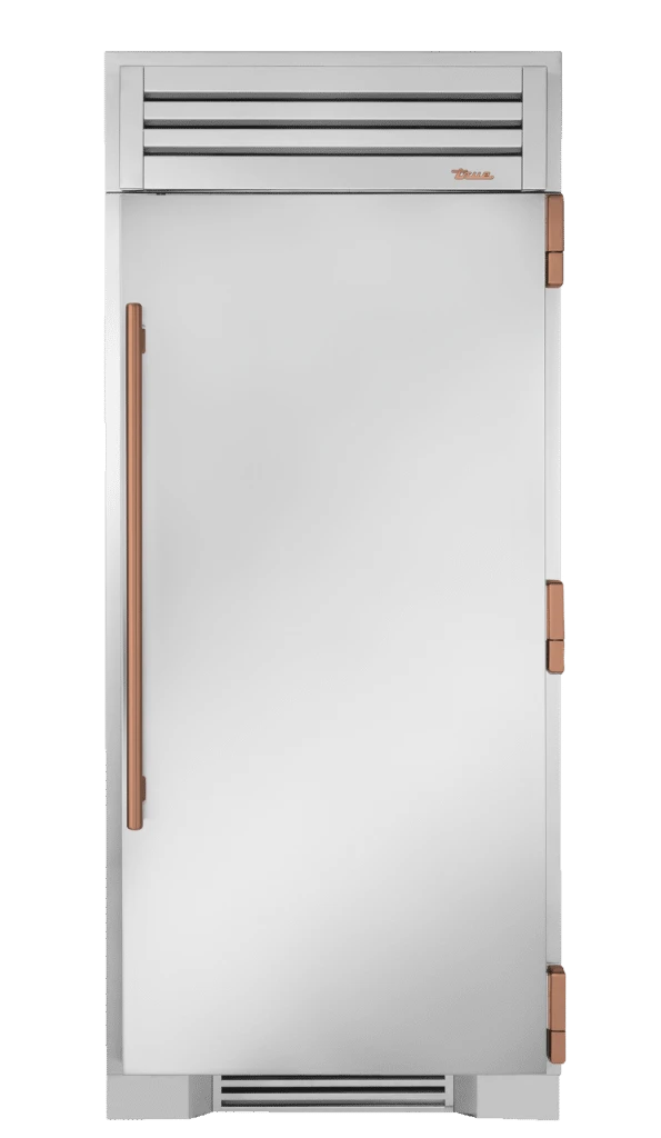 Freezer Column, Right Hinged, Copper Hardware TR36FRZRSSCH03