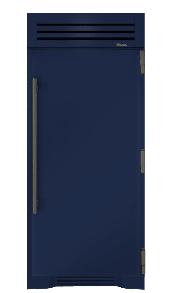 Freezer Column, Right Hinged, Cobalt, Pewter Hardware TR36FRZRSSIMC078H05