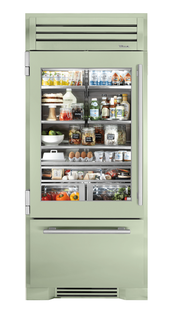 Refrigerator with Bottom Freezer, Left Hinged, Sage TR36RBFLSGA129H04